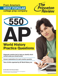 Cover image: 550 AP World History Practice Questions 9780804124416