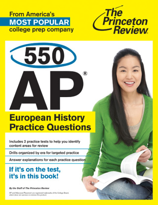 Cover image: 550 AP European History Practice Questions 9780804124904