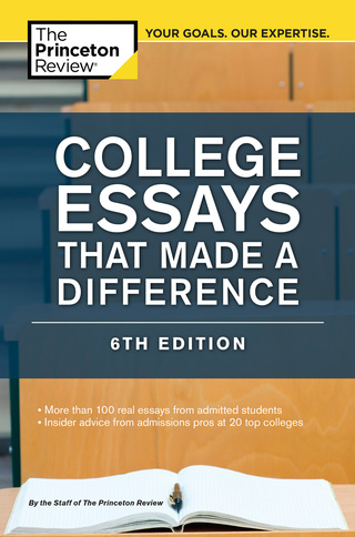 Cover image: College Essays That Made a Difference, 6th Edition 5th edition 9780804125789