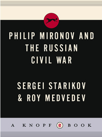 Cover image: Philip Mironov and the Russian Civil War 9780394406817