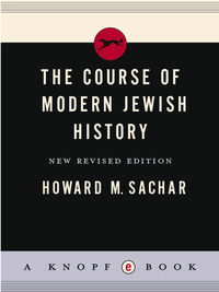 Cover image: The Course of Modern Jewish History 9780679727460