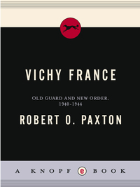 Cover image: Vichy France 9780394473604