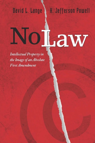 Imagen de portada: No Law 1st edition 9780804745789