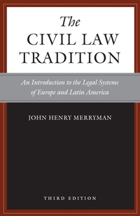 Cover image: The Civil Law Tradition, 3rd Edition 3rd edition 9780804755689