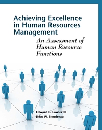 Cover image: Achieving Excellence in Human Resources Management 1st edition 9780804760911