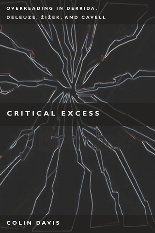 Cover image: Critical Excess 1st edition 9780804763073
