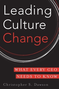 Cover image: Leading Culture Change 1st edition 9780804763424