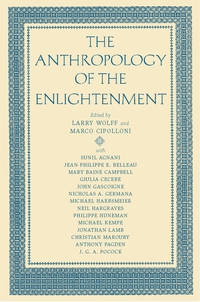 Cover image: The Anthropology of the Enlightenment 1st edition 9780804752039