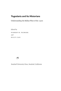 Titelbild: Yugoslavia and Its Historians 1st edition 9780804745949