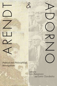 Cover image: Arendt and Adorno 1st edition 9780804775403
