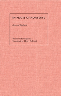 Titelbild: In Praise of Nonsense 1st edition 9780804729512