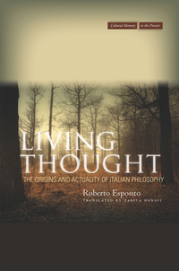 Cover image: Living Thought 1st edition 9780804781558