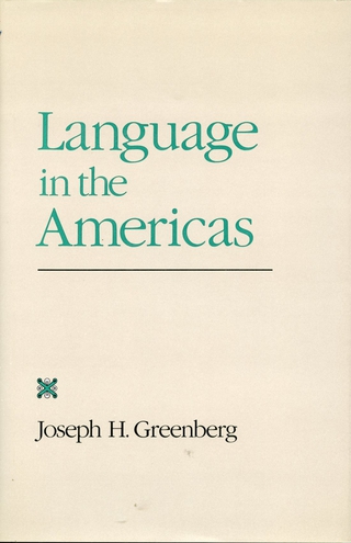 Imagen de portada: Language in the Americas 1st edition 9780804713153