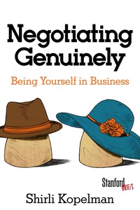 Cover image: Negotiating Genuinely 1st edition 9780804790697