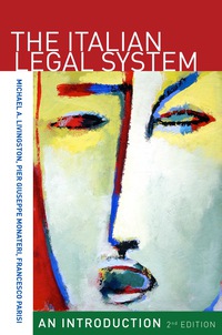 Omslagafbeelding: The Italian Legal System 2nd edition 9780804774956