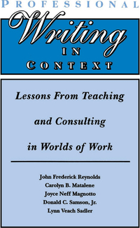 Cover image: Professional Writing in Context 9780805817263