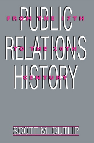 Cover image: Public Relations History 9780805817799