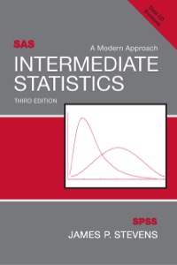 Cover image: Intermediate Statistics 3rd edition 9780805854657