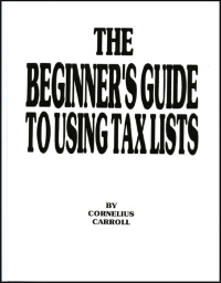 Imagen de portada: The Beginner's Guide to Using Tax Lists 1st edition 9780806347073