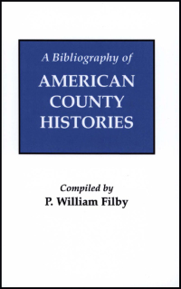 Imagen de portada: A Bibliography of American County Histories 1st edition 9780806311265