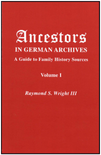 Omslagafbeelding: Ancestors in German Archives: A Guide to Family History Sources. 2 vols. 1st edition 9780806317472