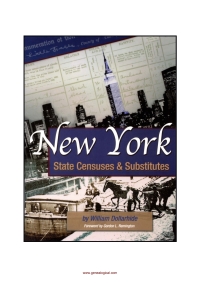 Imagen de portada: New York State Censuses & Substitutes 1st edition 9780806317663