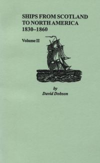 Cover image: Ships from Scotland to America. Volume II 1st edition 9780806316895