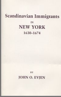 Imagen de portada: Scandinavian Immigrants in New York, 1630-1674 1st edition 9780806305011