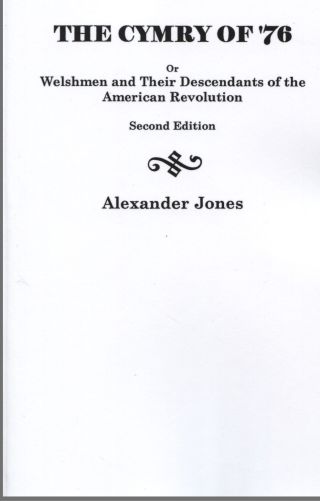 Imagen de portada: The Cymry of '76 2nd edition 9780806301952