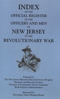 Cover image: Index to Stryker's Register of New Jersey in the Revolution 1st edition 9780806302560
