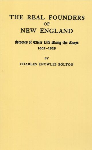 Cover image: The Real Founders of New England 1st edition 9780806306148