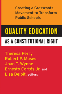 Cover image: Quality Education as a Constitutional Right 9780807032824