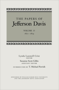 Cover image: The Papers of Jefferson Davis 9780807139066