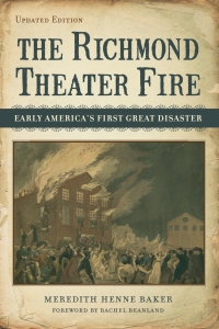 Cover image: The Richmond Theater Fire 9780807143766