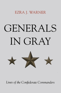 Imagen de portada: Generals in Gray 9780807151686