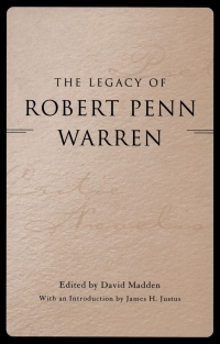 Imagen de portada: The Legacy of Robert Penn Warren 9780807155479