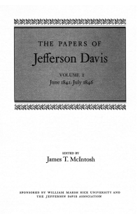 Titelbild: The Papers of Jefferson Davis 9780807100820