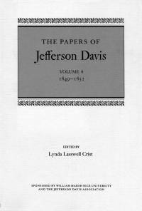 Imagen de portada: The Papers of Jefferson Davis 9780807158715