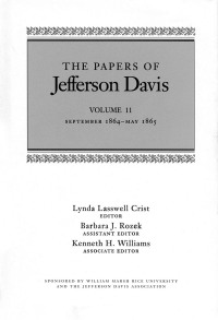 表紙画像: The Papers of Jefferson Davis 9780807158913