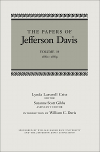 Imagen de portada: The Papers of Jefferson Davis 9780807159095