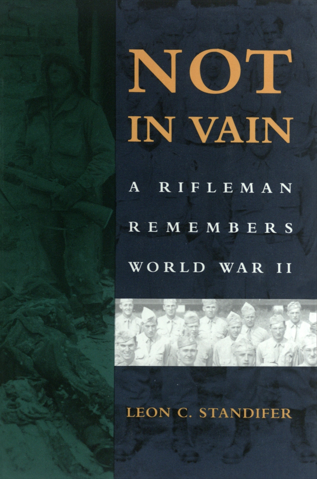 Not in Vain A Rifleman Remembers World War II