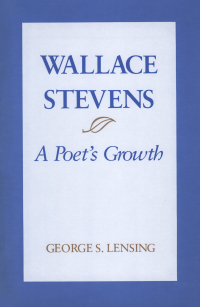 Cover image: Wallace Stevens 9780807116715