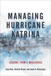 表紙画像: Managing Hurricane Katrina 9780807170441