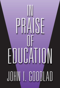 Titelbild: In Praise of Education 9780807736203