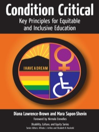 Cover image: Condition Critical—Key Principles for Equitable and Inclusive Education 9780807754764