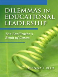 Imagen de portada: Dilemmas in Educational Leadership: The Facilitator's Book of Cases 9780807755495