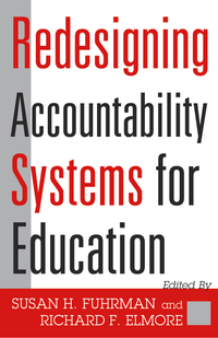 Cover image: Redesigning Accountability Systems for Education 9780807744253