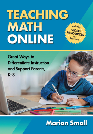 Omslagafbeelding: Teaching Math Online: Great Ways to Differentiate Instruction and Support Parents, K–8 9780807764909