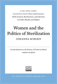 صورة الغلاف: Women and the Politics of Sterilization