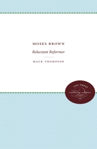 Cover image: Moses Brown 9780807808597